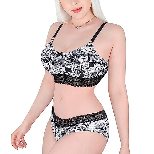 Lacy Trim Cami Top & Shorts Sleepwear Set