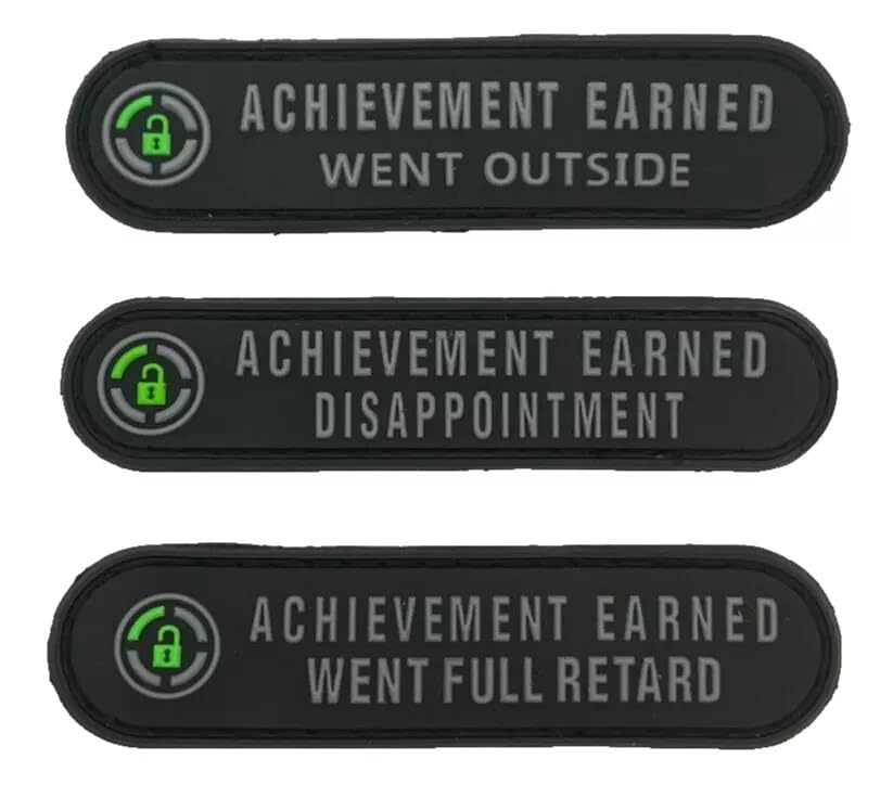 Tactical Humor Patches for Backpacks, Bags, Clothes & Hats
