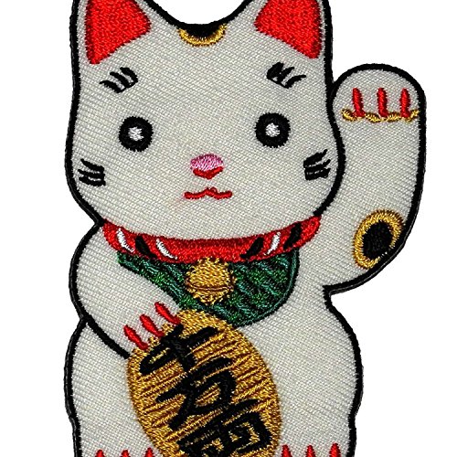 Japanese Lucky Cat DIY Embroidered Patch For Fans